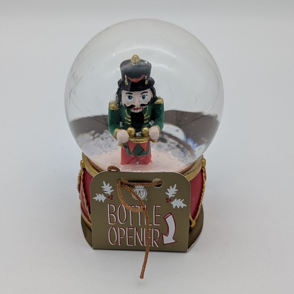 Wild Eye Designs Nutcracker Snow Globe Bottle Opener